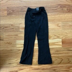 Black Cotton Pants girls 6x